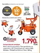 Oferta de Carretilla - Tx-284 por 1790€ en Mi Bricolaje