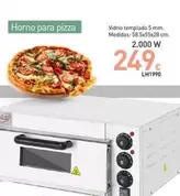 Oferta de Horno Para Pizza por 249€ en Mi Bricolaje