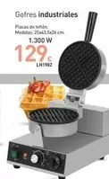 Oferta de Gofres Industriales por 129€ en Mi Bricolaje