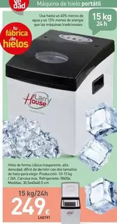 Oferta de Larry House - Maquina De Hielo Portatil en Mi Bricolaje