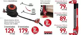 Oferta de Gatos Neumáticos por 79€ en Mi Bricolaje