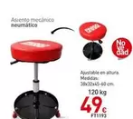 Oferta de Asiento Mecánico Neumático en Mi Bricolaje