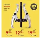 Oferta de Extractor Dos Patas por 9,9€ en Mi Bricolaje