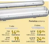 Oferta de Pantallas Estanca por 14,5€ en Mi Bricolaje