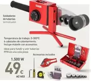 Oferta de Ideal - Soldadores De Tuberias por 49€ en Mi Bricolaje