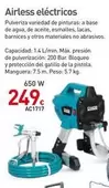 Oferta de Airless -  Eléctricos por 249€ en Mi Bricolaje