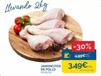 Oferta de Jamoncitos De Pollo por 3,49€ en Cash Ecofamilia
