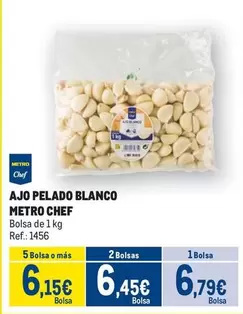 Oferta de Chef - Ajo Pelado Blanco por 6,79€ en Makro