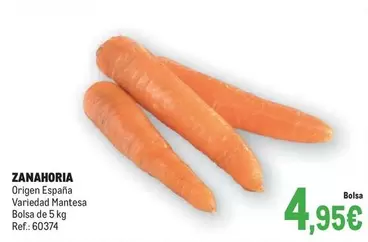 Oferta de Origen - Zanahoria por 4,95€ en Makro