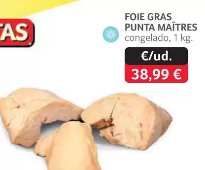 Oferta de As - Foie Gras por 38,99€ en Gros Mercat