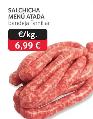 Oferta de Salchicha Menu Atada por 6,99€ en Gros Mercat