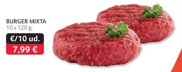 Oferta de Mixta - Burger por 7,99€ en Gros Mercat