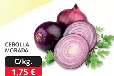 Oferta de Cebolla Morada por 1,75€ en Gros Mercat