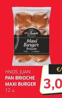 Oferta de Ybarra - Pan Brioche Maxi Burger por 3,09€ en Gros Mercat