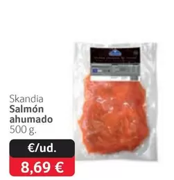 Oferta de Skandia - Salmon Ahumado por 8,69€ en Gros Mercat