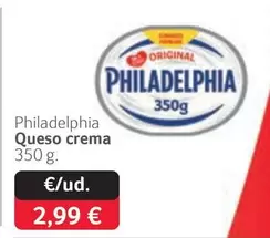 Oferta de Philadelphia - Queso Crema por 2,99€ en Gros Mercat