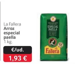 Oferta de La Fallera - Arroz Especial Paella por 1,93€ en Gros Mercat