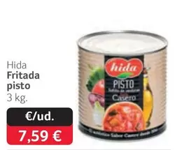 Oferta de Hida -  Fritada Pisto por 7,59€ en Gros Mercat