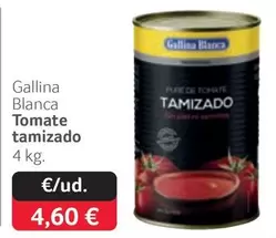 Oferta de Gallina Blanca -  Tomate Tamizado por 4,6€ en Gros Mercat