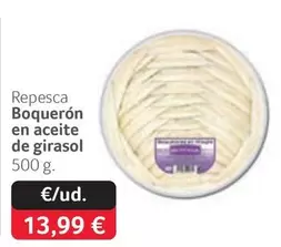 Oferta de Repesca - Boqueron En Aceite De Girasol por 13,99€ en Gros Mercat