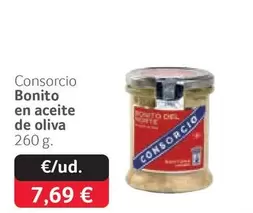 Oferta de Consorcio - Bonito En Aceite De Oliva por 7,69€ en Gros Mercat