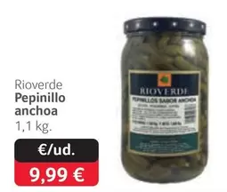 Oferta de Rioverde -  Pepinillo Anchoa por 9,99€ en Gros Mercat