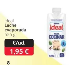 Oferta de Ideal -  Leche Evaporada por 1,95€ en Gros Mercat