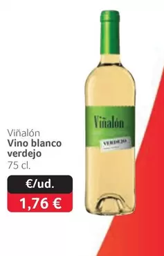 Oferta de Blanco - Vino  Verdejo por 1,76€ en Gros Mercat