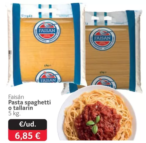 Oferta de Faisan - Pasta Spaghetti O Tallarin por 6,85€ en Gros Mercat