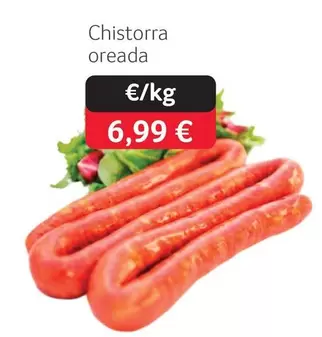 Oferta de Chistorra Oreada por 6,99€ en Gros Mercat