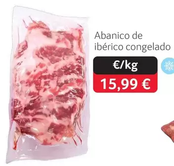 Oferta de Abanico De Iberico Congelado por 15,99€ en Gros Mercat