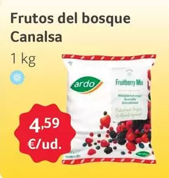 Oferta de Ardo - Frutos Del Bosque Canalsa por 4,59€ en Gros Mercat