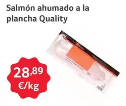 Oferta de Quality - Salmón Ahumado A La Plancha por 28,89€ en Gros Mercat