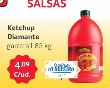 Oferta de Diamante - Ketchup por 4,09€ en Gros Mercat