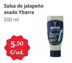 Oferta de Ybarra - Salsa De Jalapeno Asado por 5,5€ en Gros Mercat