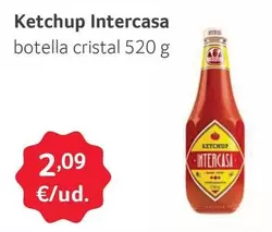 Oferta de Intercasa - Ketchup por 2,09€ en Gros Mercat