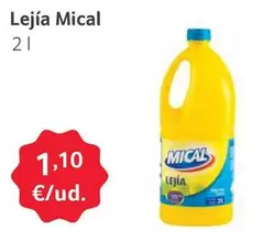 Oferta de Mical - Lejía por 1,1€ en Gros Mercat
