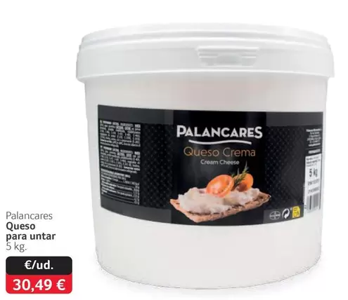 Oferta de Palancares - Queso Para Untar por 30,49€ en Gros Mercat