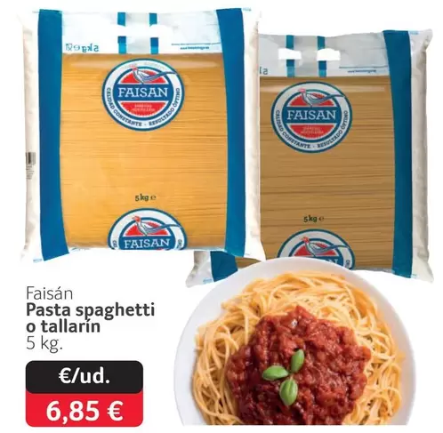 Oferta de Faisan - Pasta Spaghetti O Tallarin por 6,85€ en Gros Mercat