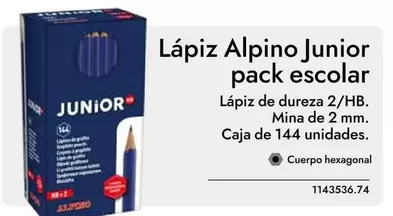 Oferta de Alpino - Lápiz Junior Pack Escolar en Abacus