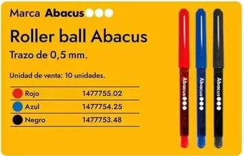Oferta de Abacus - Roller Ball  en Abacus