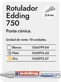 Oferta de Edding - Rotulador  750 en Abacus