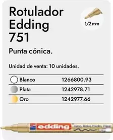 Oferta de Edding - Rotulador 751 en Abacus