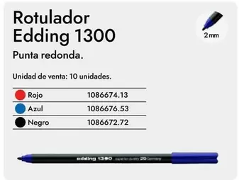 Oferta de Edding - Rotulador 1300 en Abacus