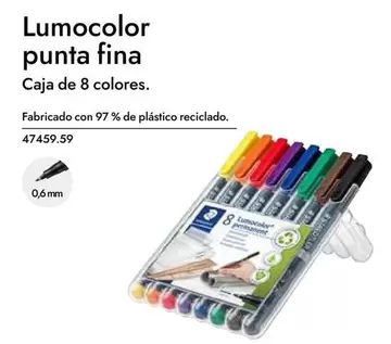 Oferta de Lumocolor Punta Fina en Abacus