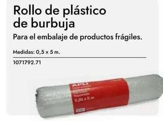 Oferta de Rollo De Plastico De Burbuja en Abacus