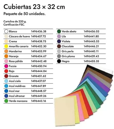 Oferta de Cubiertas 23 X 32 Cm en Abacus