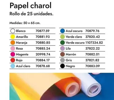 Oferta de Papel Charol en Abacus