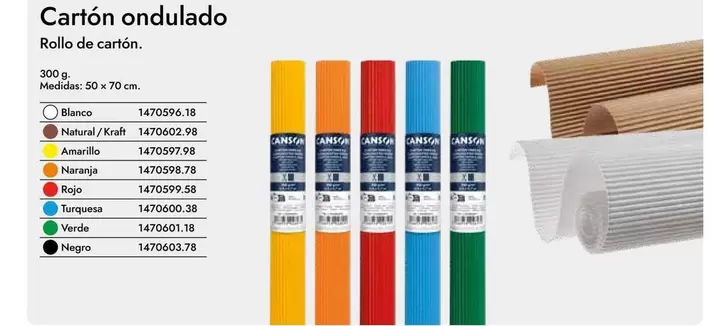 Oferta de Cartón Ondulado en Abacus