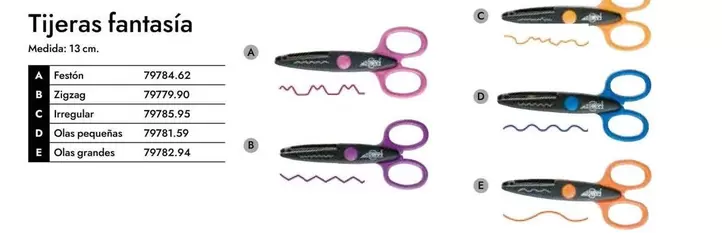 Oferta de Tijeras Fantasia en Abacus